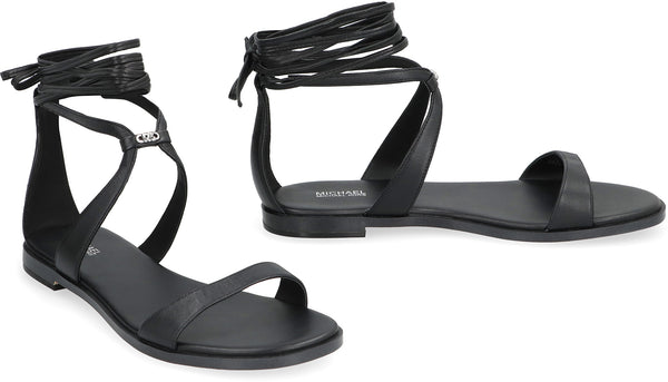 Amara Leather flat sandals-2